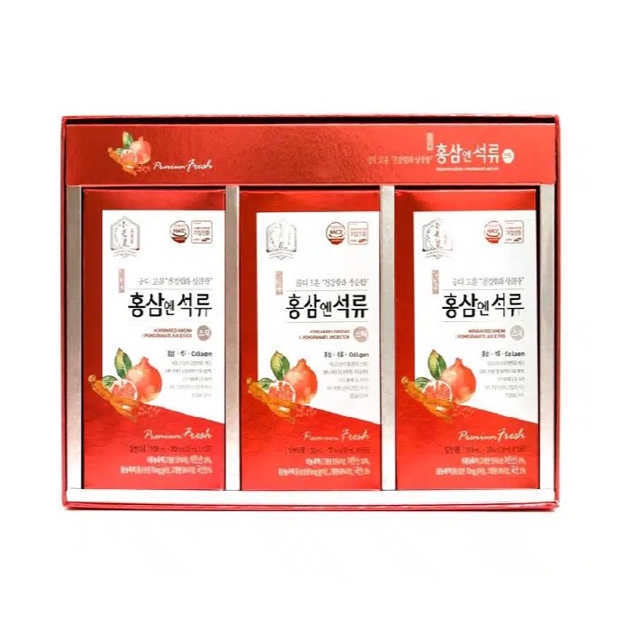 Nước hồng Sâm Lựu Collagen Daedong 30 gói